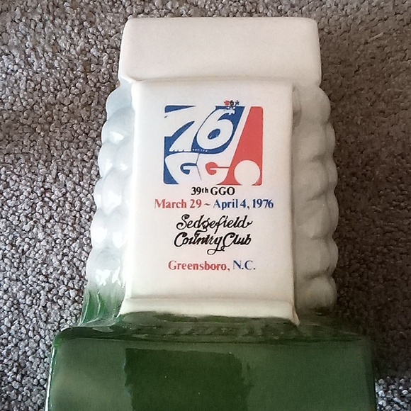 Vintage decanter greater Greensboro open 1976 - Picture 4 of 5